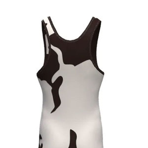 เสื้อกล้ามมวยปล้ำผ้านิ่มผ้ายืดสูงสำหรับผู้ใหญ่สวมใส่สบาย - Product Image 6