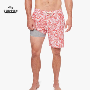 Shorts de Baño Casuales para Hombre, Diseño Personalizado 2024, Poliéster, Cómodos, Estampado Floral 3D, Secado Rápido, Transpirables, Estilo Playa - Product Image 2