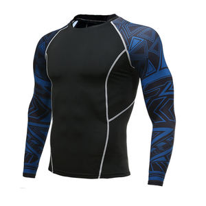 Camisa de protección contra sarpullido, diseño OEM de alta calidad, tamaño Regular y logotipo personalizado, precio adecuado, bajo pedido mínimo - Product Image 4