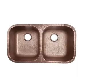 Évier en cuivre fait à la main de haute qualité pour décor de cuisine et de salle de bain - Product Image 4