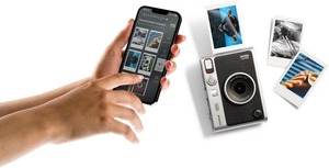 Nouvel appareil photo instantané Instax Mini Evo original (noir) (USB Type-C) Appareil photo instantané Instax Fujifilm Mini EVO, noir - Product Image 6