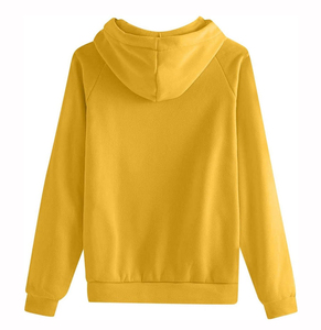 Vente en gros de logo personnalisé pour femmes Ensemble de survêtement deux pièces avec poches zippées en strass Survêtement de jogging à capuche - Product Image 5
