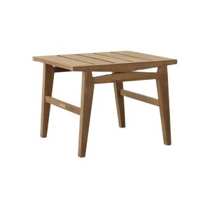 Mesa de Centro Rectangular de Madera de Teca Sólida al por Mayor, Acabado Natural, Hecha a Mano en Indonesia, Muebles Sostenibles - Product Image 1