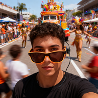 Lunettes de soleil à clous, directement de l'usine, avec des styles originaux et variés pour diverses fêtes et festivals