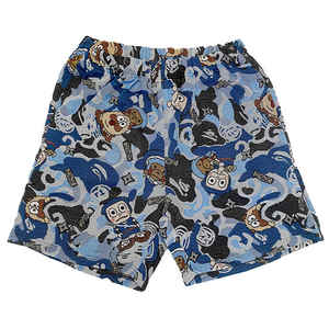 2025 Trending Custom Plus Size Double <b>Layer</b> Paisley Mesh 5 Inch Inseam Youth Basketball Bandana Print Men's Shorts - Product Image 6