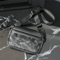 Tas Selempang Kulit Asli Berkualitas Tinggi, Ukuran Kecil, Gaya Sporty Kasual Bisnis, Tas Messenger Portabel Sederhana