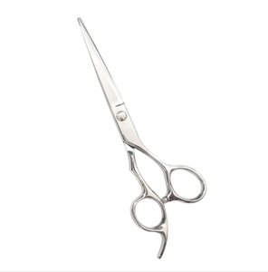 Ciseaux de coiffeur professionnels en acier inoxydable pour coiffeur coupe de cheveux et outil de beauté à lame droite tranchante - Product Image 1