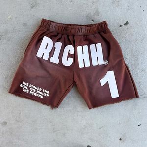 Short unisexe délavé à l'acide, haut, délavé au soleil, personnalisé, design vieilli, short de survêtement en coton ample pour hommes - Product Image 1