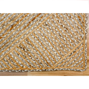 Indian Supplier Hand Woven Braided Jute Fiber Dhurrie Area Rug Modern <b>Washable</b> Indoor Outdoor Living Room Super Quality Low - Product Image 4