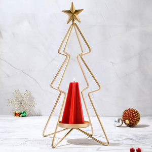 Top Selling Metal <b>Tea</b> <b>Light</b> Holder for Home Christmas Decor Christmas Tree from India in Bulk Best Price - Product Image 5