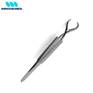 Pinzas Quirúrgicas Dentales de 9.5cm, Pinzas de Acero Inoxidable para Uso Médico, Herramientas, Alicates para Servilletas, Marca INNOVAMED - Product Image 3