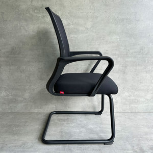 Modern Metal Armless Office Chair with Steel <b>Frame</b> & Mesh Back Stacking Design for Home & School Use (HOM1016-03) - Product Image 4