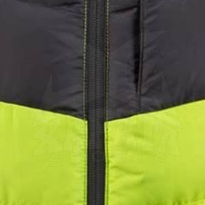 Veste matelassée respirante grande taille pour hommes avec nylon/polyester pour des vêtements de rue décontractés d'hiver - Product Image 6