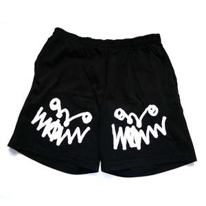 กางเกงขาสั้นผ้าคอตตอนซับเหงื่อของผู้ชายออกแบบได้ตามต้องการผ้าเย็บขอบขอบเย็บปักลายซีดจางทนทานดีไซน์แบบลำลอง - Product Image 1