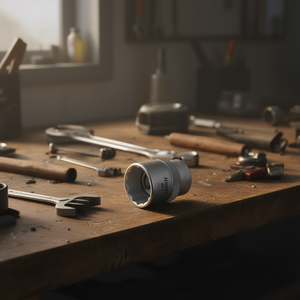 Hazet 3/8'' <b>12</b>-<b>Point</b> Square <b>Socket</b> with Traction Profile and Knurling - Product Image 3