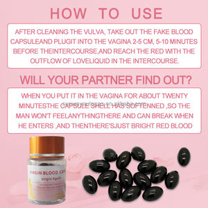 Capsules Sanguines Artificielles 100 % Naturelles pour la Virginité, Capsules Vaginales Hymen pour Prouver la Virginité - Product Image 5
