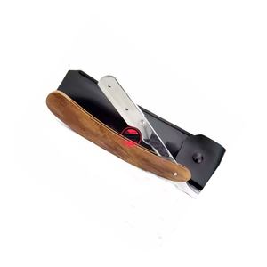 Gran oferta, maquinilla de afeitar con hoja de acero inoxidable multicolor, maquinilla de afeitar, maquinilla de afeitar plegable recta, afeitadora de peluquero - Product Image 6