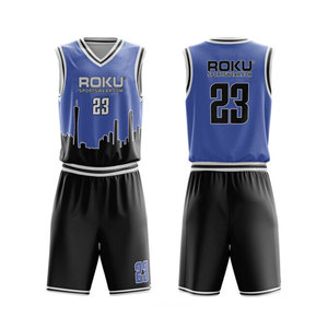 Uniforme de basket-ball personnalisé pour hommes dernière conception ensemble de vêtements de sport en polyester à séchage rapide taille XL avec techniques d'impression de logo bas quantité minimale de commande - Product Image 6