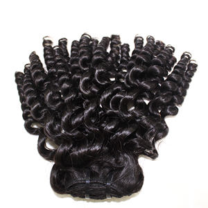 Qualité meilleurs faisceaux de cheveux bouclés birmans 100% cheveux humains, tissage de cheveux bruts humains vente chaude 2023, paquets de cheveux humains bon marché - Product Image 3