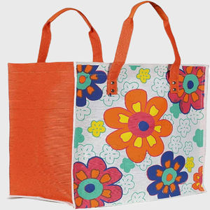 Logo personnalisé de haute qualité sac à provisions en jute sac en toile de coton article personnalisé Style motif lettre Promotion UK - Product Image 5