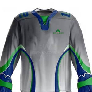 Nouveaux modèles d'uniforme de hockey sur glace de couleur personnalisée pour jeunes uniforme de hockey sur glace respirant à séchage rapide en vente en ligne - Product Image 4