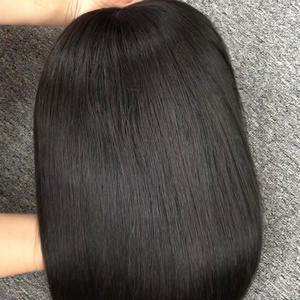 Top Venta al por mayor Peluca natural Cabello humano virgen Cierre de encaje Sin procesar Un donante - Product Image 3