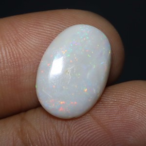 16X11X3MM รูปไข่4กะรัตพลอยโอปอลทรงหลังเบี้ยจากออสเตรเลีย - Product Image 1