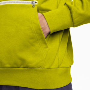 Sudadera con Capucha para Hombre al por Mayor con Bolsillo Delantero con Cremallera, Fábrica OEM - Product Image 4