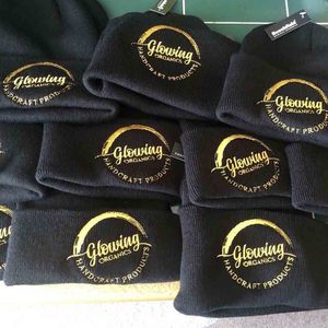Beanies de punto con estampado de diamantes de imitación para mujer, gorro personalizado de moda para temporada de invierno, la mejor tendencia, 2020 - Product Image 4