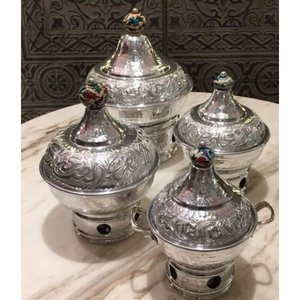 จานร้อนออกแบบคลาสสิกสำหรับเสิร์ฟอาหารจานร้อนสำหรับตกแต่งในงานแต่งงานงานอีเวนต์ทั้งหมด - Product Image 4