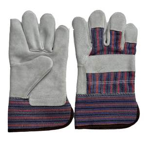 Fabricante de guantes de seguridad de trabajo de cuero para trabajo industrial de protección de un grado de calidad canadiense Rigger Guante - Product Image 1