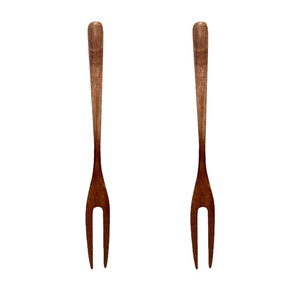 Fourchette à fruits en bois jetable en gros de haute qualité ensembles de couverts design vintage toute utilisation et vente - Product Image 5