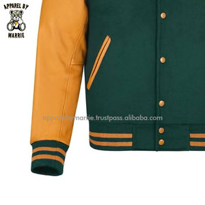 Chaquetas Varsity con Bordado de Diseño Personalizado, Estilo Clásico Letterman, en Oferta - Product Image 4