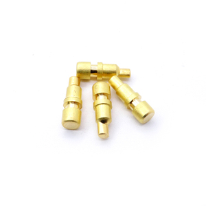 Pasador de Eje de Latón Mecanizado por CNC Resistente a la Corrosión, Pasador de Eje Sólido de Latón Personalizado, Pasador de Eje Torneado por CNC para Herrajes de Muebles - Product Image 4