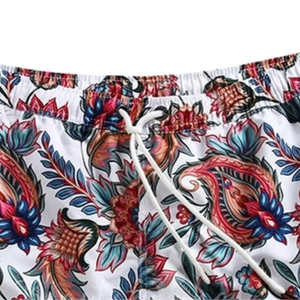 100% algodón verano Jogger Shorts para hombres Casual Fitness ejercicio playa desgaste transpirable moda estampado diseño OEM servicio - Product Image 6