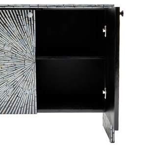 Armoire d'incrustation de nacre moderne de haute qualité élégamment armoire à deux portes fabriquée à la main à partir de l'usine du Vietnam - Product Image 6