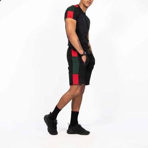 Conjunto de Ropa para Hombre de Alta Calidad, Nuevo Diseño, Camiseta de Manga Corta 100% Algodón, Verano, 2 Piezas, Camiseta y Pantalones Cortos, Conjunto de Dos Piezas, Peso Pesado - Product Image 3