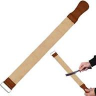Sangle de rodage en cuir véritable à suspendre, durable, pour l'entretien des bords, réutilisable, pour le soin du cuir - Product Image 2