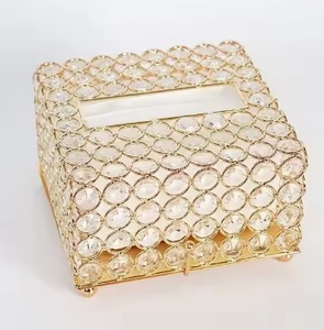 Light Luxury Crystal Jewelry <b>Box</b> Sample Room <b>Decorative</b> Arts and Crafts Ornaments Cosmetics <b>Storage</b> <b>Box</b> - Product Image 4