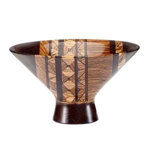 Handcrafted Eco-Friendly Classic Mango <b>Wood</b> Scalloped <b>Edge</b> Serving Bowl Natural Decor Fruit Salad Bowl Kitchen Dining Table - Product Image 3