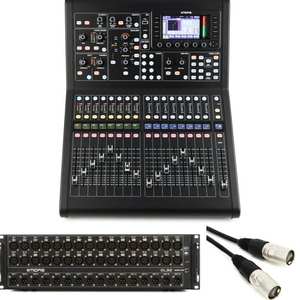 Nouvelle arrivée - Console de mixage numérique Midas M32R Live avec boîtier DL32 Sta, câble réseau Cat5 de 150 pieds, bobine de câble, audio, vidéo et éclairage professionnels - Product Image 2