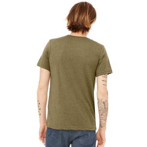 Camiseta de Verano para Hombre, Manga Corta, Cuello Redondo, Corte Regular, Color Sólido, Transpirable, Informal, Sin Tejido - Product Image 3
