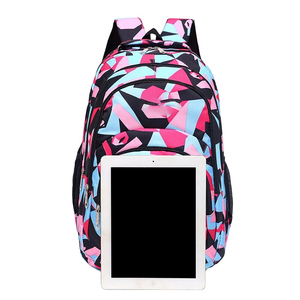 Haute qualité hommes collège école sac à dos USB Port de charge conception personnalisable sac en cuir étanche nouveau cuir de haute qualité - Product Image 3