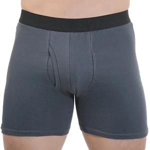 Large Men's Mid-Long Cotton <b>Boxer</b> Shorts Breathable Sexy Underwear Panties Sporty Boxershorts <b>Gifts</b> <b>for</b> Him - Product Image 2