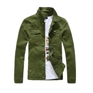 <b>Men's</b> Casual Bomber Jacket <b>Men's</b> Clothing Denim Jacket Street Wears Customized Fashion <b>Men's</b> Hip Hop Denim Jacket - Product Image 1