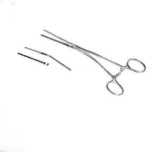 Pince vasculaire DeBakey 16,5 cm en acier inoxydable, pince atraumatique pour les vaisseaux sanguins, pour la chirurgie cardiovasculaire et vasculaire - Product Image 5