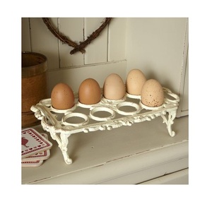 <b>Decorative</b> <b>egg</b> racks for farm fresh <b>egg</b> display in rustic kitchens made from solid iron with antique finished - Product Image 3