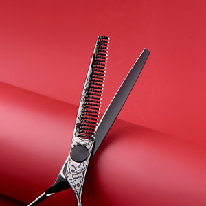 2025 vente en gros professionnel coiffeur barbe ciseaux en acier inoxydable barbier cheveux coupe ciseaux - Product Image 4