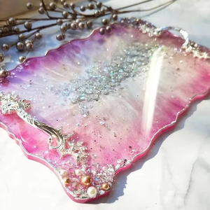 ถาดเสิร์ฟอีพ็อกซี่เรซินทำมือแบบ One-A-A-kind KITCHEN Essentials สำหรับบ้านร้านอาหารโรงแรมตกแต่งให้บริการ TRA - Product Image 1