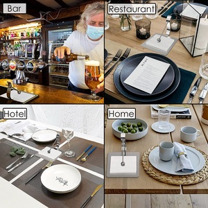 Porta Servilletas de Barra Moderno de Acero Inoxidable con Brazo de Bola con Peso, Base Antideslizante, Diseño Elegante para Bares, Cafeterías, Restaurantes y Hogar - Product Image 4